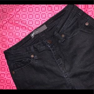 Levis black legging jeans
